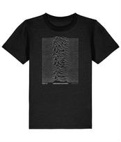 Joy Division  Unknown Pleasures  1979  UK Promo Poster Design  FAC 10  Kids Unisex T-Shirt L black