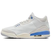 Jordan Air Jordan 3 Lucky Shorts Carolina Blue Comfortable Durable Mid Top Retro Basketball Shoes Men's White Blue CT8532-101 44 mėlyna