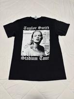NWOT 2018 Taylor Swift Reputation Stadium Tour Promo T-Shirt Size M Electro Pop L gray