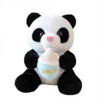 Cute Baby Panda Plush Soft Simulated Panda Stuffed Animal with Baby Bottle 20/25/30cm 20cm juoda