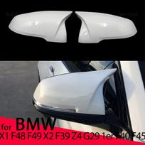 Baltas automobilio galinio vaizdo durų sparno šoninio veidrodėlio dangtelio dangtelių korpusas, skirtas BMW F44 F40 G29 + F48 F49 F52 - skirtas X2 F39 gray