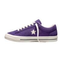 Converse One Star 95 Sintetinė oda Suede Apvalus priekis Klasikiniai Patogūs Su raišteliais Smūgio absorbcija Žemi Skate batai Unisex sportbačiai A16026C 40 blue