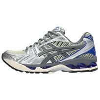 Asics Gel Kayano 14 Breathable Support Running Shoes Unisex Silver Blue 1203A740-750 44 gray