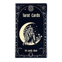 Meaning Tarot Cards A 78 Cards Deck English Visions Divination Edition Board Game, Ideal For Travel, Meditation & Spiritual įvairiaspalvis