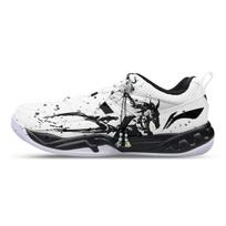Li Ning Koba Sintetinės odos, Tekstilės žemi Badmintono bateliai Vyriški Juodi Balti AYTM079-11(Team47-) 39 white