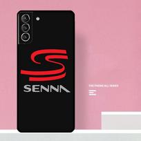 Racing Ayrton Senna Phone Case For Samsung Galaxy S24 S26 Ultra S20 S21 S22 S23 S25 Plus S10 S25 FE Cover Coque Galaxy S24 FE yellow