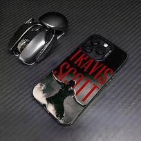 Singer T-Travis Scott  Phone Case For iPhone17,16,15,14,13,12,11 Plus,Pro Max Colored Silver Plated Inside Cover iPhone16promax