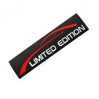 Automobilio stilius 3D metalinis riboto leidimo ženklelis Lipdukas Decal sunkvežimiui, motociklui, automobilio priedams Sticker sidabras