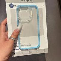 Transparent Dopamine Phone Case for iPhone 14/16 Plus/17 Pro Max iPhone 14 Plus/15 Plus gray