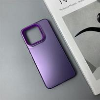 Case For Honor 400 Lite Colorful Acrylic Skin-friendly Phone Back Cover For Honor 400Lite 5G Shell Shockproof Bumper Honor 400 Lite violetinė