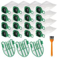 ABUL-Vacuum Cleaner Bags For Vorwerk Kobold Vb100 Premium Filter Bags, Filter Bags Accessories, Filter Bags Accessories black