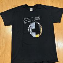 Daft Punk Random Access Memory Shirt Rare Vintage Size M Mask Logo Unisex T-Shirt L beige