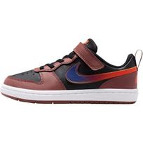 Nike Court Borough Low Recraft PS Juodi/Raudoni Sepijos/Komandiniai Oranžiniai/Tamsiai Mėlyni Vaikų Sportbačiai IO6966-002 35 black