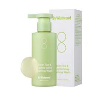 [By Wishtrend] Green Tea Enzyme Milky Foaming Wash 140 ml white