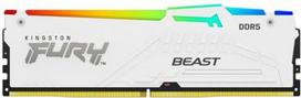 Kingston KF564C32BWEA-32 32GB 6400MT/s DDR5 CL32 DIMM FURY Beast White RGB EXPO | Kingston KF564C32BWEA-32 | 740617342987