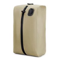 Waterproof Vacuum Compression Travel Backpack with Automatic Suction – Airtight Storage for Business Trips and Clothes beige