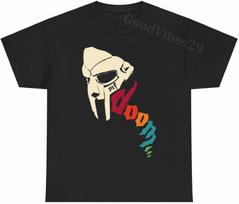 MF Doom Tribute Classic Rap Hip Hop Fan Art Gift S-5XL T-Shirt Men Women Unisex S įvairiaspalvis