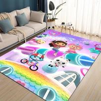 Gabbys Rug for BedroomCarpets Living Room Kitchen Carpets Floor Mat HomeDecor Bathroom NonSlipRug Children's Crawling Rug 40x60cm (16x24in) gray