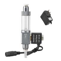 Professional CO2 Solenoid Valves Bubble Counter For Ecosystems Installation Prevents Gas Backflow Leakage 1 gray