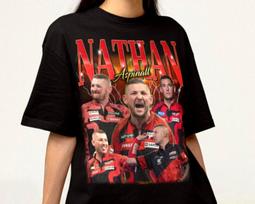Nathan Aspinall Shirt - The Asp Tshirt,Brightside Tee,Darts Player Shirt,Gift for Dart Lover 140 brown