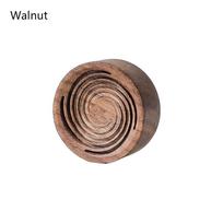 Wooden Essential Oil Mosquito Repellent Diffuser Desktop Fragrance Container Expanded Fragrant Wood Refreshing Sleep Aid brown