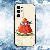 Watermelon Art P-Palestine-s-F-Flag Phone Case For Samsung S25,S24,S23,S22,S21,S20,Plus,Fe,Lite,Others Black Cover Samsung S25Plus gray