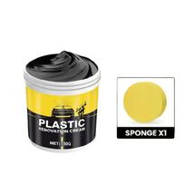Automobilio plastiko atnaujintojas Atgaivinanti danga Remontinis tepalas guminiams ir plastikiniams dalims Atgal į juodą blizgesį yellow