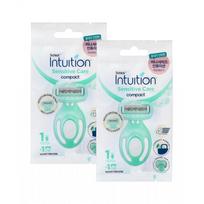 Schick Intuition Compact Portable Hair Removal 2 Pack NONE white