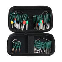 Pin Extractor Depinning Tool Kit 59pcs/Set Terminal Release Tool Kit For Automotive Wiring Maintenance 1 black