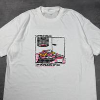Collection Coffee Break Twin Peaks 90s Short Sleeve S to 5XL Basic T-shirt M494 Unisex T-Shirt L gray