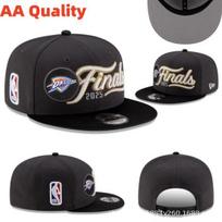 2025 NBA Finals 3D Embroidered Basketball Cap - Thunder vs. Pacers Adjustable black