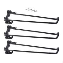 3 Pieces Legs Foldable Table for DIY Projects Coffee Tables Replacement Fitments Repair Part 42cm