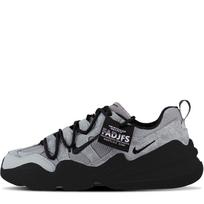 Nike Tech Hera Cushioning Abrasion Resistant Breathable Support Low top Casual Shoes Unisex Black Gray DR9761-101(Team1559-) 35.5 gray
