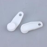 50 vnt. Plastikiniai užuolaidų bėgelių spaustukai Lengvai naudojami Patvarūs Balti užuolaidų bėgelių kabliukai Daugiafunkciai užuolaidų kabliukai Miegamasis balta