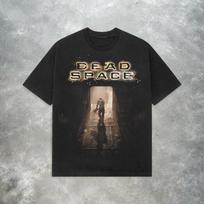 Dead Space T-shirt - High quality pure cotton, retro horror game T-shirt for men, unisex casua M white