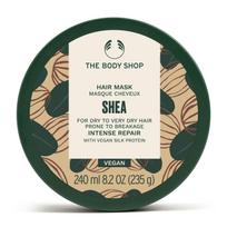 The Body Shop Shea Butter Richly Replenishing Hair Mask For Dry Hair 240g Pack beige
