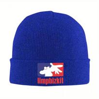 Limp Bizkit Beanie Hats Band Skullies Beanies Gym Head Wrap Men Women Caps Winter Custom Retro Bonnet Hats Gift black