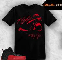 Marškinėliai, derantys prie Flu Game sportbačių 23 Victory | S - 4XL M gray