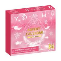 Advent Calendar 2025 Girls 24 Days Christmas Countdown Calendars For Kids Teens With 2 Sets DIY Charms Bracelet Advent Calendar AS SHOWN