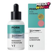 VT Cosmetics R5 PDRN Firming Ampoule 30ml K Beauty Serum black