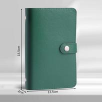 Waterproof $1000 Money Savings Challenge Binder Clear Cash Budget Notebook  Money Notebook tamsiai žalia spalva