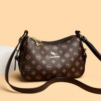 Women's bag New women's bag One shoulder messenger bag Fashion printing Versatile women's bag Handbag ruda