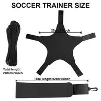 Adjustable Elastic Band for Volleyball Training: Jumping, High Reach, Spike Aid black