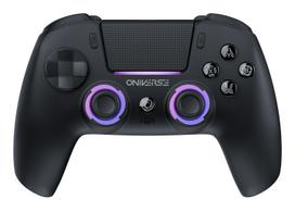 Oniverse Starion PS5 wireless Bluetooth game controller, Obsidian Black (ONICTR6-PS5-BLK)