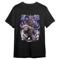 JoJo's Bizarre Adventure Jotaro & Star Platinum T-Shirt Men Women Anime Graphic Cotton Short Sleeve Streetwear Tee S įvairiaspalvis