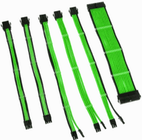 KOLINK PSU Cable Extensions Core 6 Cables Green