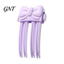 Hair Volumizing Comb Electric Heated Volume Clip, 2 Heat Settings Fluffing Tool Rechargeable Root Lift Bangs Styling for Fine Flat Accessory violetinė