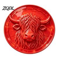 Personalized Backyard Decor Silicone Stepping Stone Mold, Hummingbird/Squirrel/Turtle/Owl/Fox/Butterfly/Frog Paver Molds, Reusable Concrete Milk 1 red