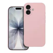 OEM SILICONE Case 2mm for IPHONE 17 compatible with MagSafe sand pink