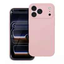 OEM SILICONE Case 2mm for IPHONE 17 Pro Max compatible with MagSafe sand pink